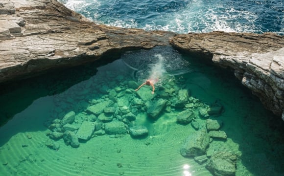 Les 10 plus belles piscines naturelles au monde - Laguna de Giola, en Grèce