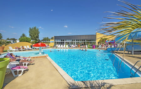 Sables-d'Olonne, camping 5* :  8j/7n en mobil-home avec accès direct plage +  piscine