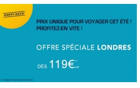 Offre spéciale Eurostar : billets de train aller-retour à prix unique pour Londres cet été