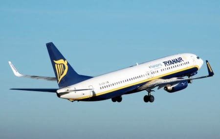 Ryanair : billets d'avion vers l'Europe aux vacances d'hiver