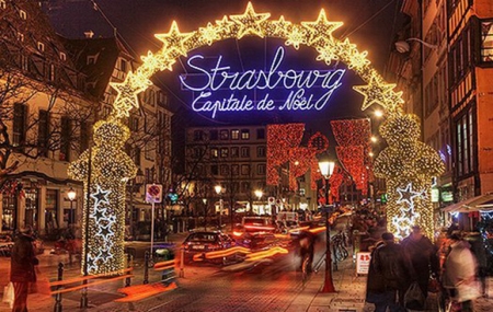 Marchés de Noël à Strasbourg : 1 ou 2 nuits en bateau, dîner(s) compris, - 57%