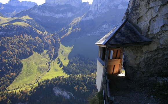 10 restaurants situés dans des endroits sensationnels - Aescher Wasserauen