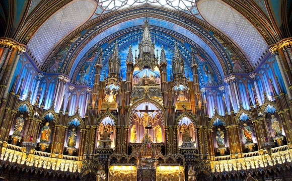 10 visites incontournables à Montréal - La basilique Notre-Dame