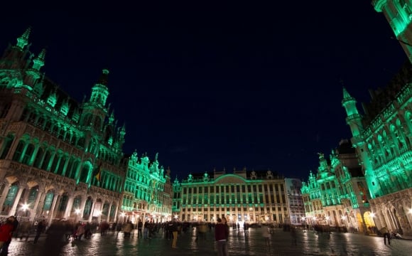 10 monuments aux couleurs de la Saint-Patrick - Grand-Place, Bruxelles