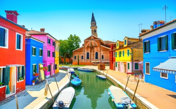 Top 10 des destinations les plus colorées du monde - BURANO, Italie