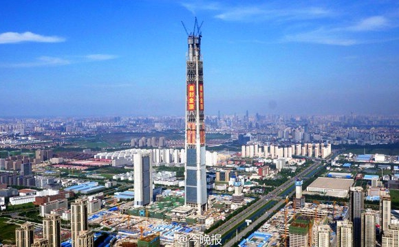 Les 10 plus grandes tours du monde - La China 117 Tower