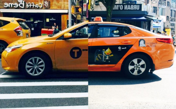 Entre Séoul et New-York, un couple prolonge sa romance - Un taxi...