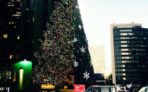 Entre Séoul et New-York, un couple prolonge sa romance - Mais aussi leur sapin de Noël !