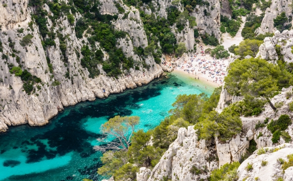 Les 10 plus belles plages de Méditerranée - Calanque d'En-Vau, Marseille