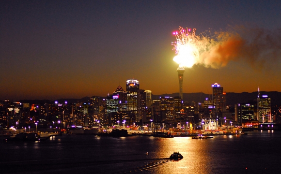 Les 10 plus beaux feux d'artifice du monde - Auckland