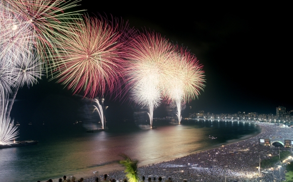 Les 10 plus beaux feux d'artifice du monde - Rio de Janeiro