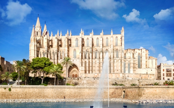 Les 10 plus beaux paysages de Majorque - Cathédrale de Palma de Majorque