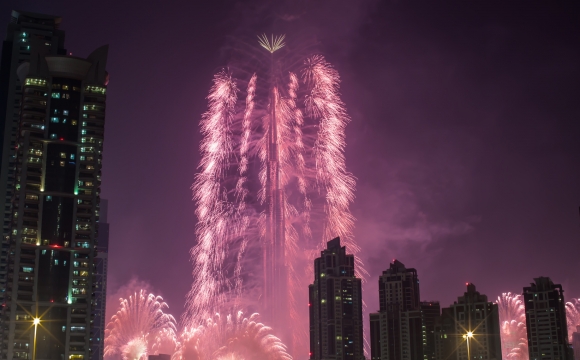 Les 10 plus beaux feux d'artifice du monde - Dubaï