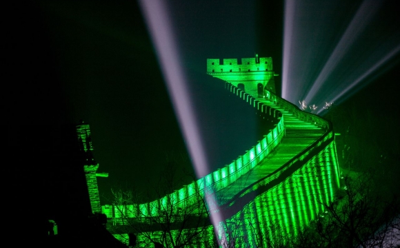 10 monuments aux couleurs de la Saint-Patrick - La Grande Muraille de Chine