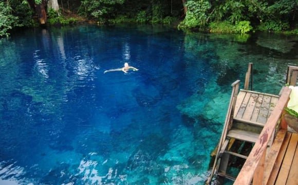 Les 10 plus belles piscines naturelles au monde - Nanda Blue Hole au Vanuatu