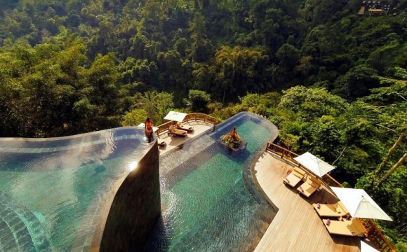 10 hôtels avec une piscine exceptionnelle - Hanging Gardens Ubud, Bali