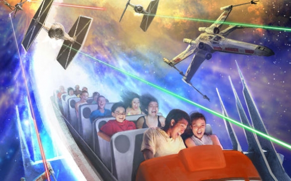 7 nouveautés à découvrir dans les parcs d'attractions en 2017 - Hyperspace Mountain à Disneyland® Paris