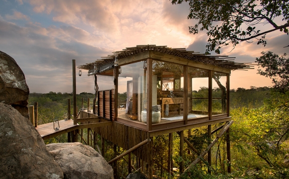 10 plus beaux hôtels en hauteur - Lion Sands Game Reserve