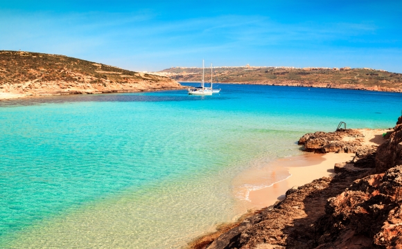 Les 10 plus belles plages de Méditerranée - Lagon de Comino, Malte