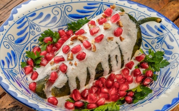 10 spécialités de Noël dans le monde - Les Chiles en Nogada, Méxique