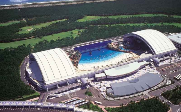 Les 10 plus grandes piscines du monde - Le Ocean Dome au Japon