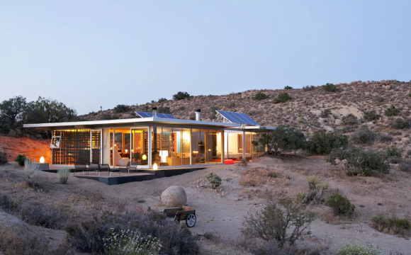 10 maisons les plus populaires de Airbnb - L'Off-grid itHouse à Pioneertown en Californie, USA