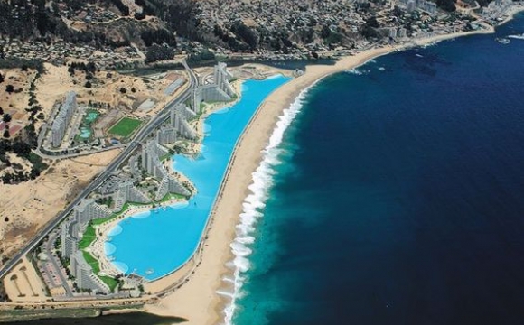 10 piscines de rêve vues sur Pinterest - Crystal Lagoon, Chili