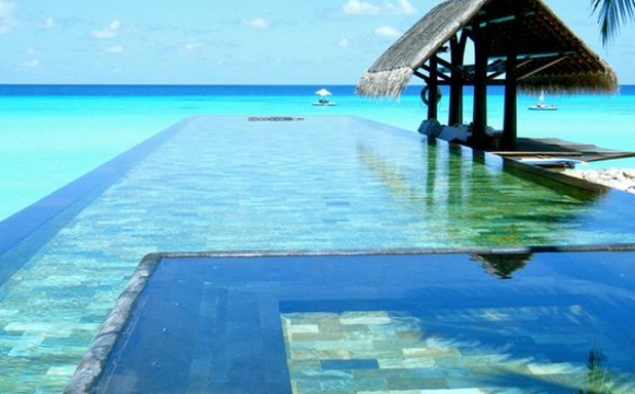 10 piscines de rêve vues sur Pinterest - Hôtel One & Only, Maldives