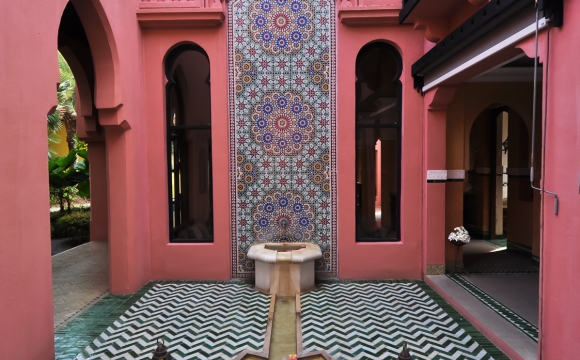 10 photos de voyage pour voir la vie en rose - Un riad à Marrakech
