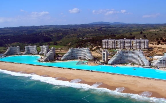 10 hôtels avec une piscine exceptionnelle - San Alfonso Del Mar, Chili