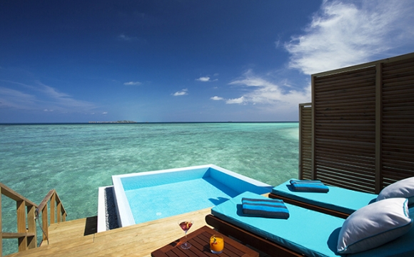 8 hôtels où l'on aimerait vivre à l'année - L'hôtel Velassaru aux Maldives, la bulle bien-être