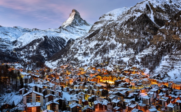 Les 5 plus beaux domaines skiables du monde - Zermatt, Suisse