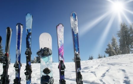 Louer des skis à l'étranger