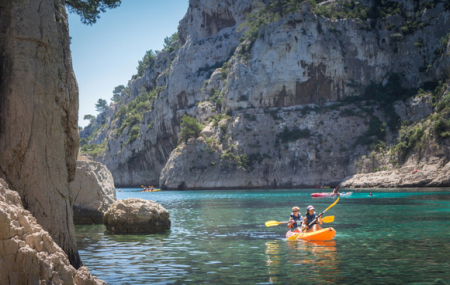 Méditerranée, loisirs plein air : kayak, plongée, rafting, escalade, jet-ski...