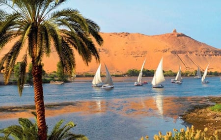 Egypte, Nil : croisière 8j/7n en pension complète + visites + vols