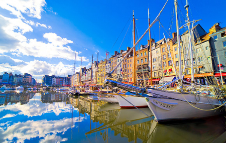 Honfleur, printemps : week-end 2j/1n en hôtel de charme + petit-déjeuner