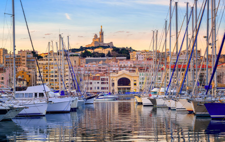 Marseille : vente flash, week-end 2j/1n ou plus en hôtel 4* + petit-déjeuner